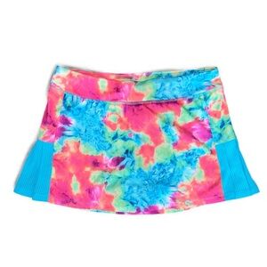 Champion Kids Tie-Dye Skort - Pink, Blue, Green
